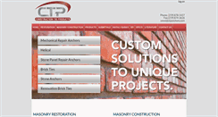 Desktop Screenshot of ctpanchors.com